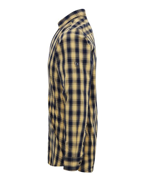 Men's Mulligan Check Cotton Shirt – Detail