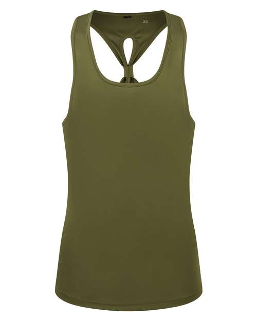 Women's Knot Back Venus Tank Top – Front