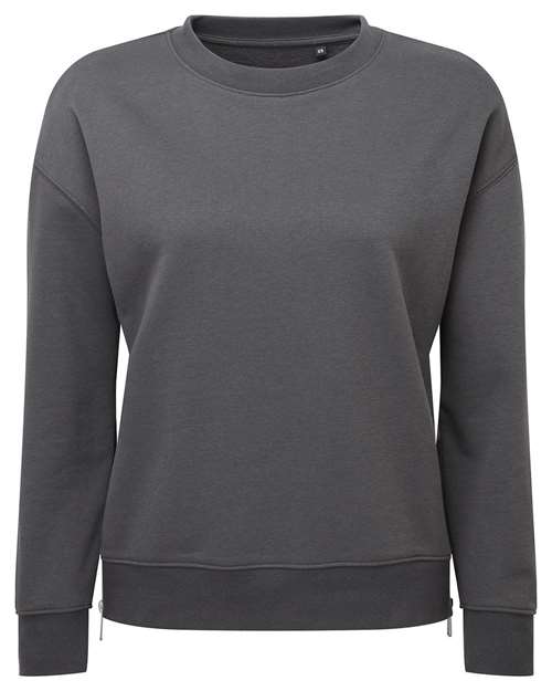 Women's Billie Side-Zip Crewneck Sweatshirt – Front
