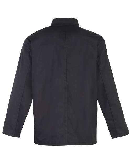 Unisex Ten Studded Front Chef Coat – Back