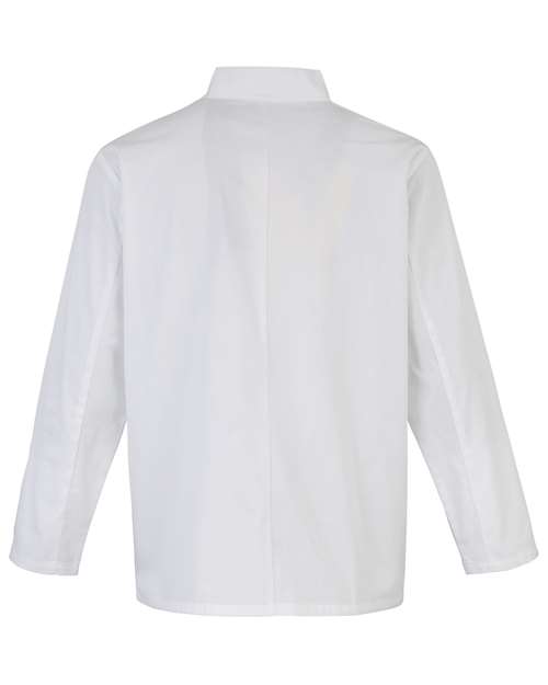 Unisex Ten Studded Front Chef Coat – Back