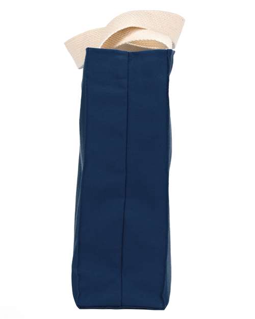 USA-Made Canvas Medium Gusset Tote Bag – Detail