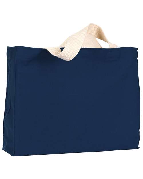 USA-Made Canvas Medium Gusset Tote Bag
