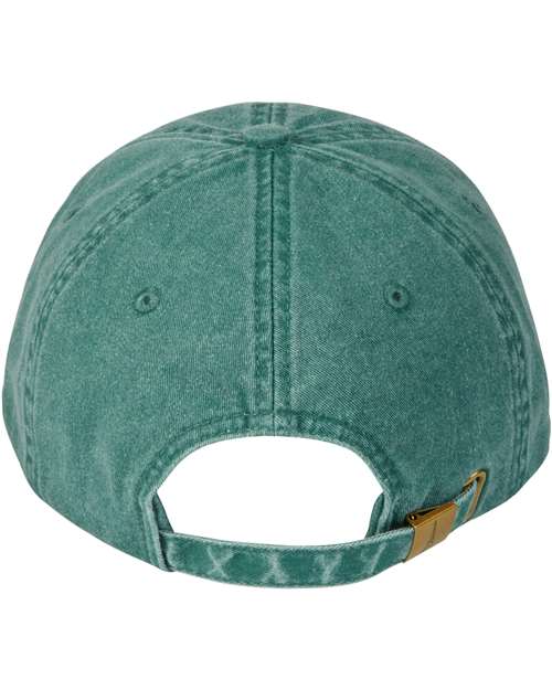 Classic Pigment Distressed Dad Hat – Back
