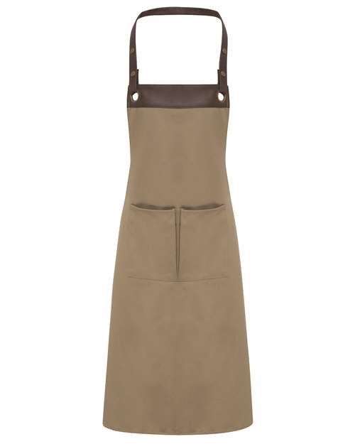 Espresso Bib Apron – Front