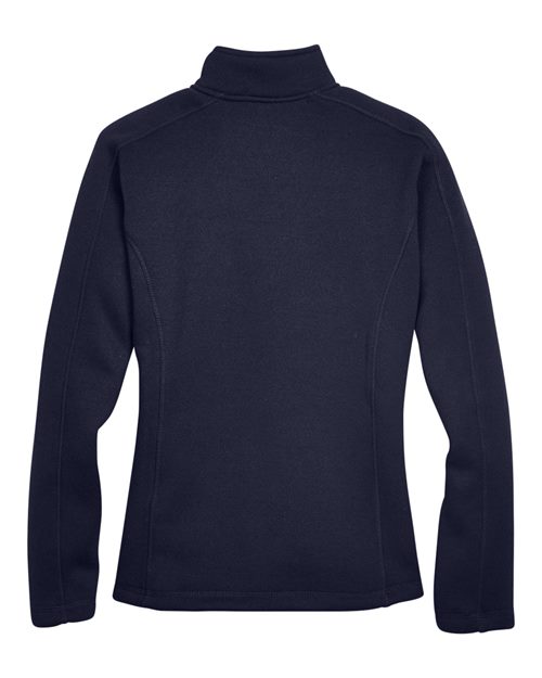 Women's Bristol Full-Zip Sweater Fleece Jacket – Back