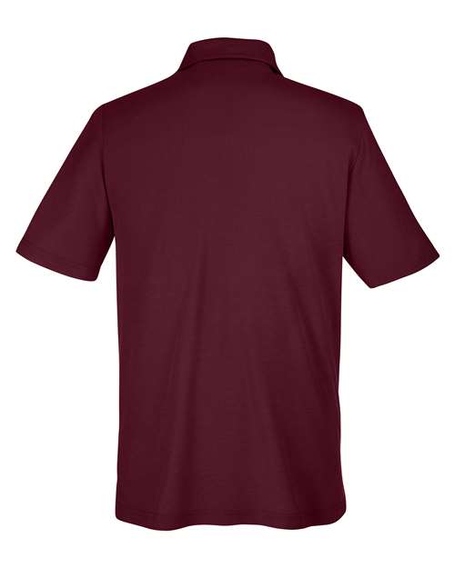 Men's Fusion ChromaSoft™ Pique Polo – Back
