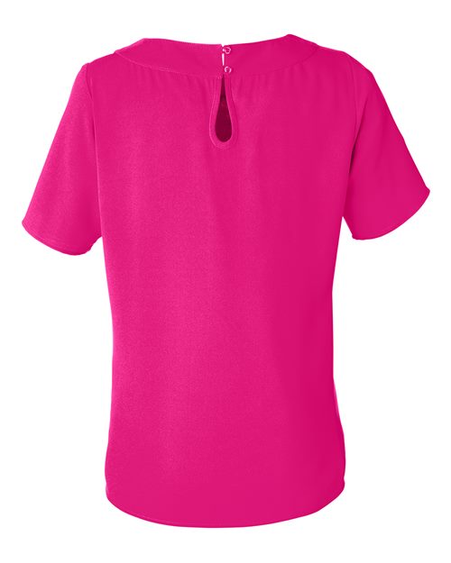 Women's Perfect Fit™ Boat Neck Blouse – Back