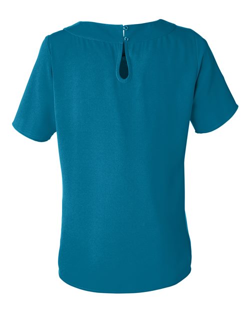 Women's Perfect Fit™ Boat Neck Blouse – Back