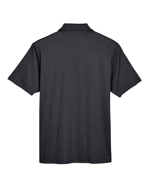 Men's CrownLux Performance® Address Mélange Polo – Back
