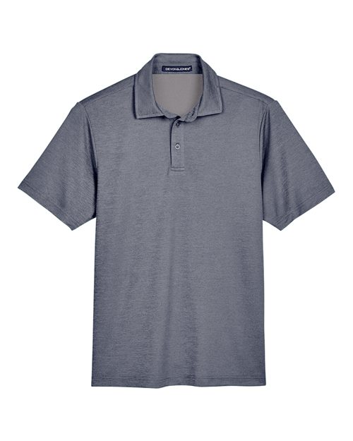 Men's CrownLux Performance® Address Mélange Polo – Front