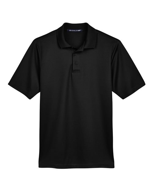 Men's CrownLux Performance® Plaited Polo – Front