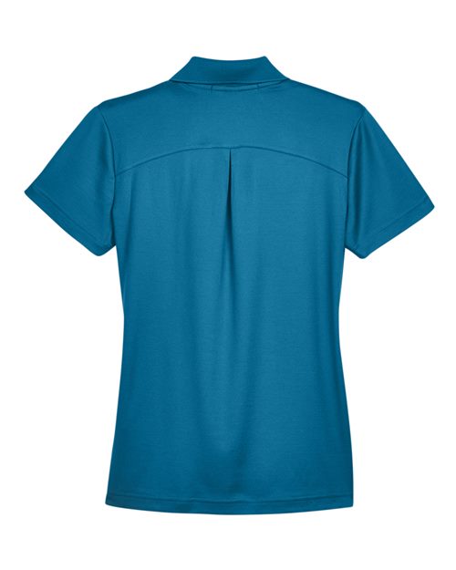 Women's CrownLux Performance® Plaited Polo – Back