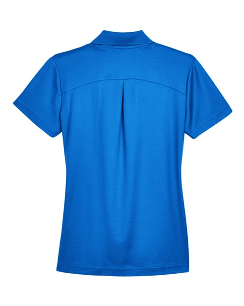 Women's CrownLux Performance® Plaited Polo – Back