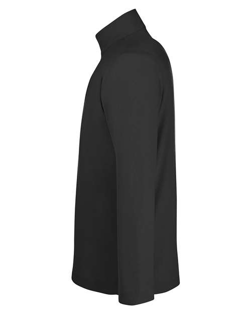 Men's Fusion ChromaSoft™ Pique Quarter-Zip Pullover – Detail