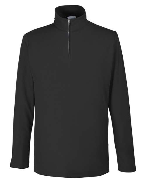 Men's Fusion ChromaSoft™ Pique Quarter-Zip Pullover – Front