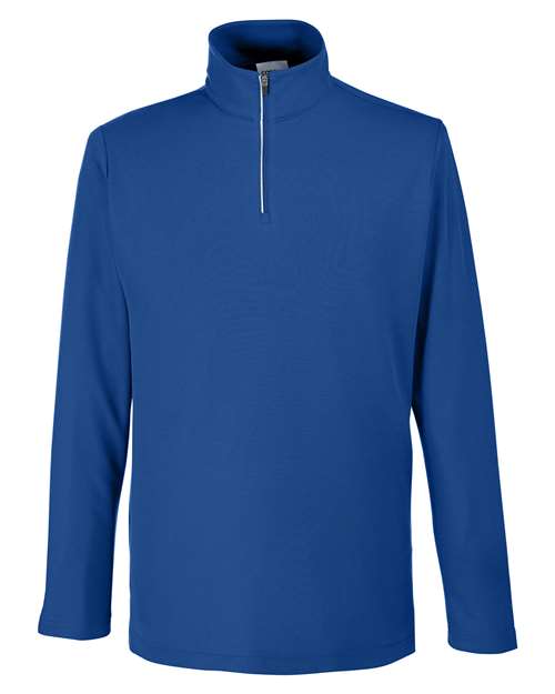 Men's Fusion ChromaSoft™ Pique Quarter-Zip Pullover – Front