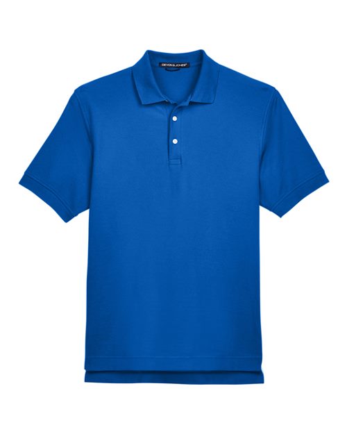 Men's Pima Piqué Polo – Front