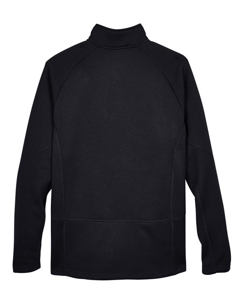Unisex Bristol Sweater Fleece Quarter-Zip Pullover – Back