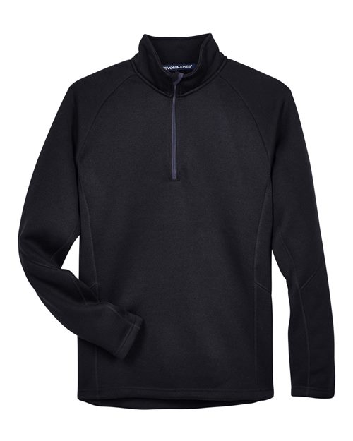 Unisex Bristol Sweater Fleece Quarter-Zip Pullover – Front