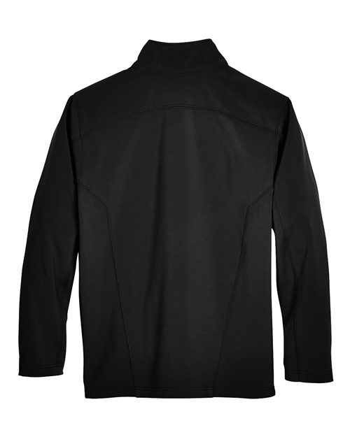Men's Cruise Two-Layer Fleece Bonded Soft Shell Jacket – Back