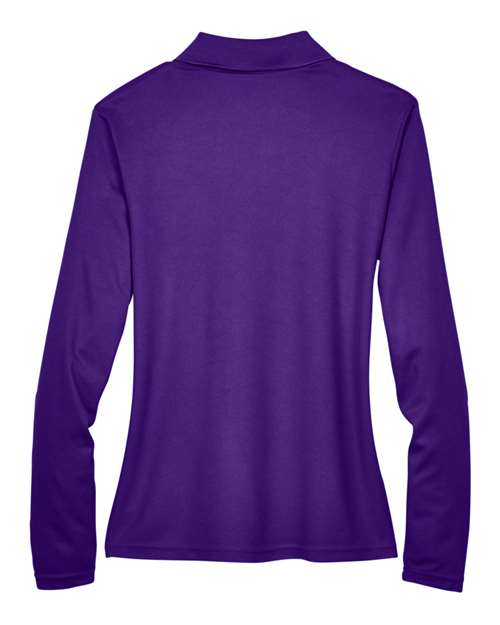 Women's Pinnacle Performance Long Sleeve Piqué Polo – Back