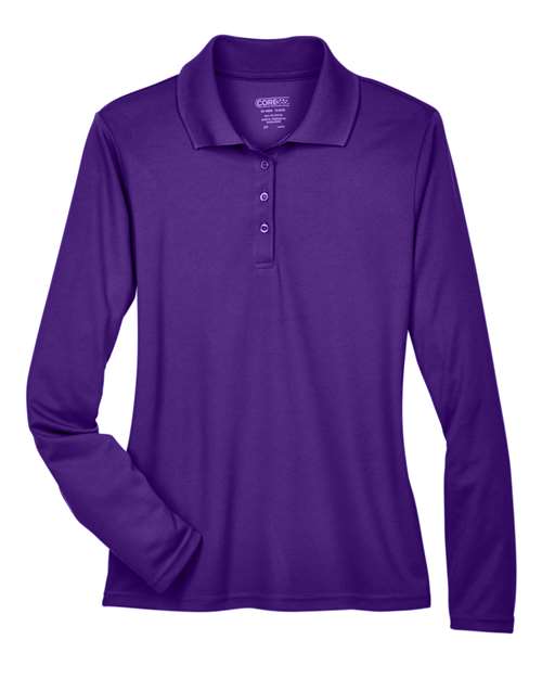 Women's Pinnacle Performance Long Sleeve Piqué Polo – Front