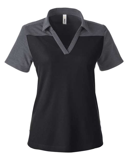 Women's Fusion ChromaSoft™ Colorblock Polo – Front