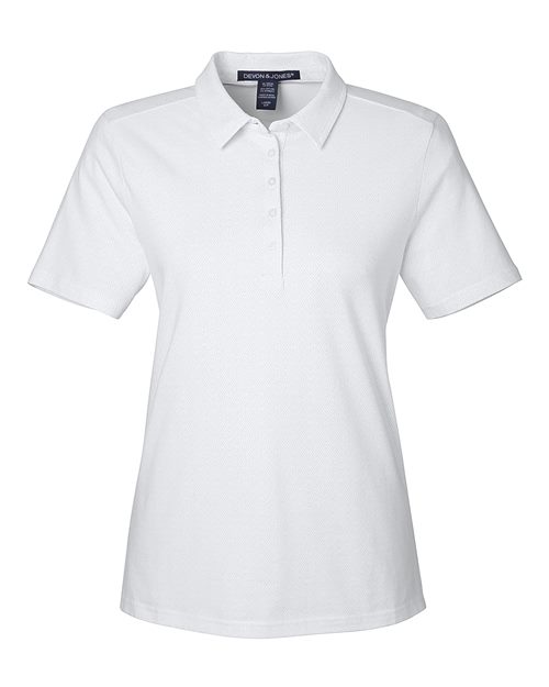 Women's Crownlux Performance® Geo Polo – Front
