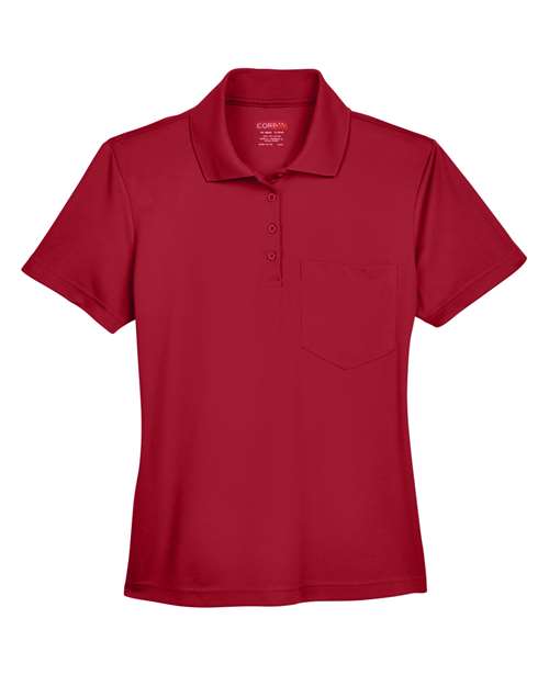 Women's Origin Performance Piqué Polo with Pocket – Front