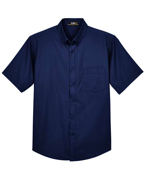 Men's Optimum Short Sleeve Twill Dress Shirt – Front