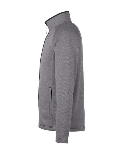Men's Venture Heathered Stripe Full-Zip Jacket – Detail