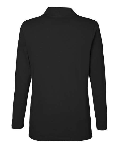 Women's Raleigh Shawl Collar Knit Top – Back