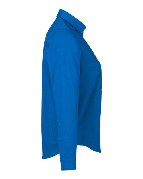 Women's CrownLux Performance® Spencer Poplin Dress Shirt – Detail