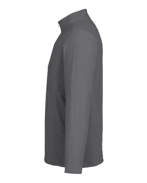 Men's CrownLux Performance® Windsor Welded Quarter-Zip Pullover – Detail