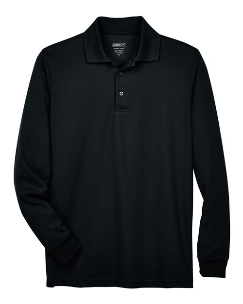 Men's Tall Pinnacle Performance Long Sleeve Piqué Polo – Front