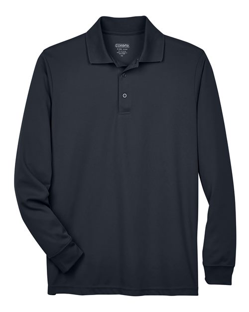 Men's Tall Pinnacle Performance Long Sleeve Piqué Polo – Front
