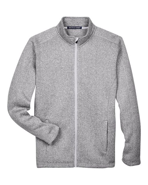 Men's Bristol Full-Zip Sweater Fleece Jacket – Front