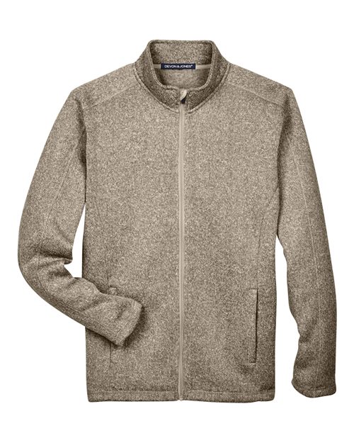 Men's Bristol Full-Zip Sweater Fleece Jacket – Front