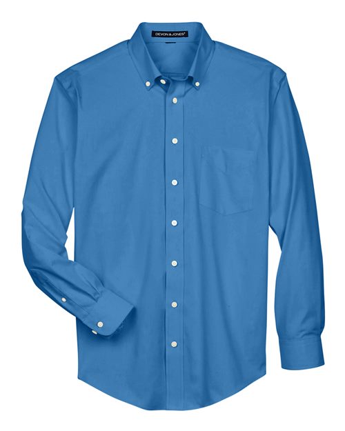 Men's Crown Collection® Oxford Woven Dress Shirt – Front