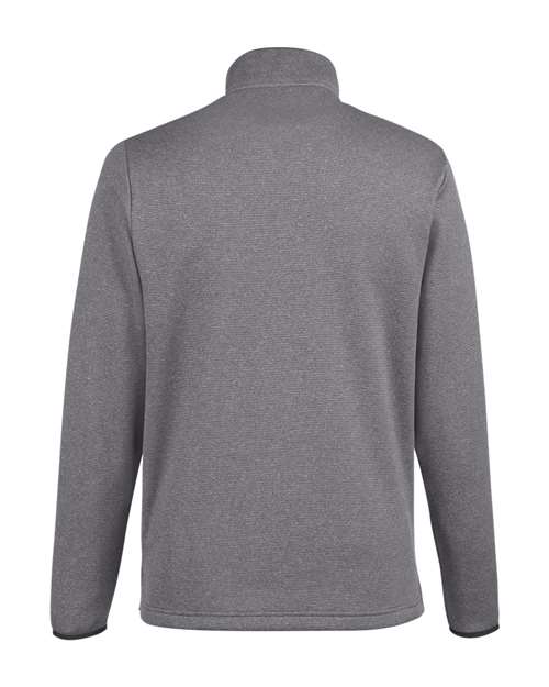 Men's Venture Heathered Stripe Quarter-Zip Pullover – Back