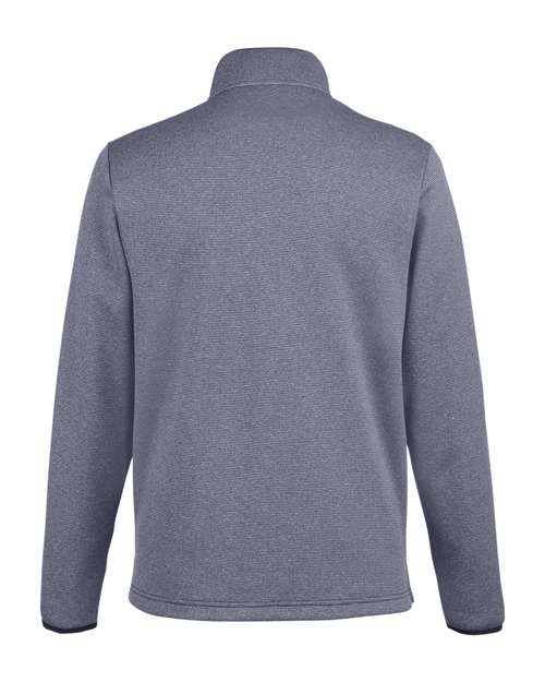 Men's Venture Heathered Stripe Quarter-Zip Pullover – Back