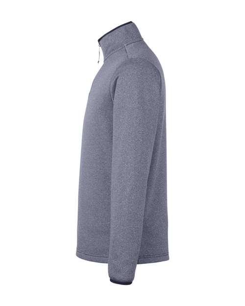 Men's Venture Heathered Stripe Quarter-Zip Pullover – Detail