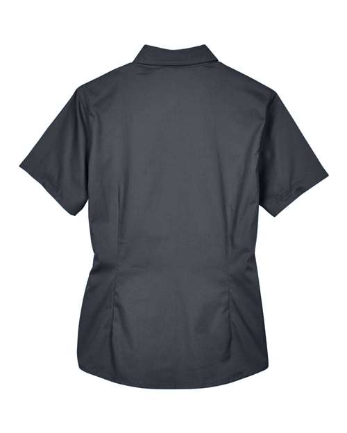 Women's Optimum Short Sleeve Twill Shirt – Back