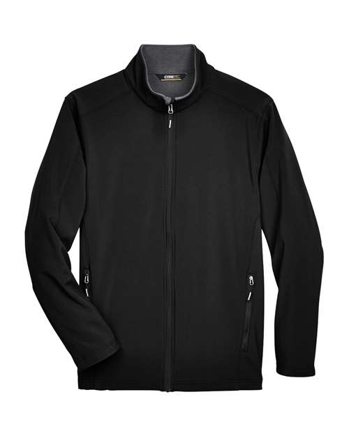 Men's Tall Cruise Two-Layer Fleece Bonded Soft Shell Jacket – Front