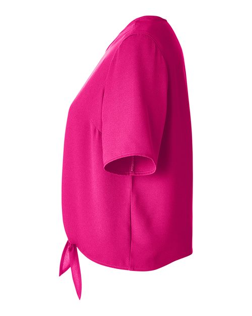 Women's Perfect Fit™ Tie Front Blouse – Detail