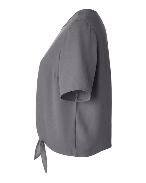 Women's Perfect Fit™ Tie Front Blouse – Detail