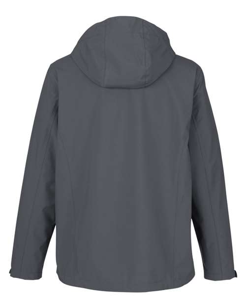 Men's Barrier Packable Waterproof Rain Jacket – Back