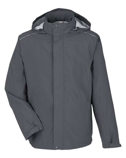 Men's Barrier Packable Waterproof Rain Jacket – Front