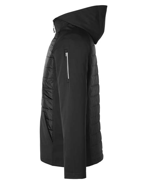 Unisex Techno Lite Hybrid Hooded Jacket – Detail